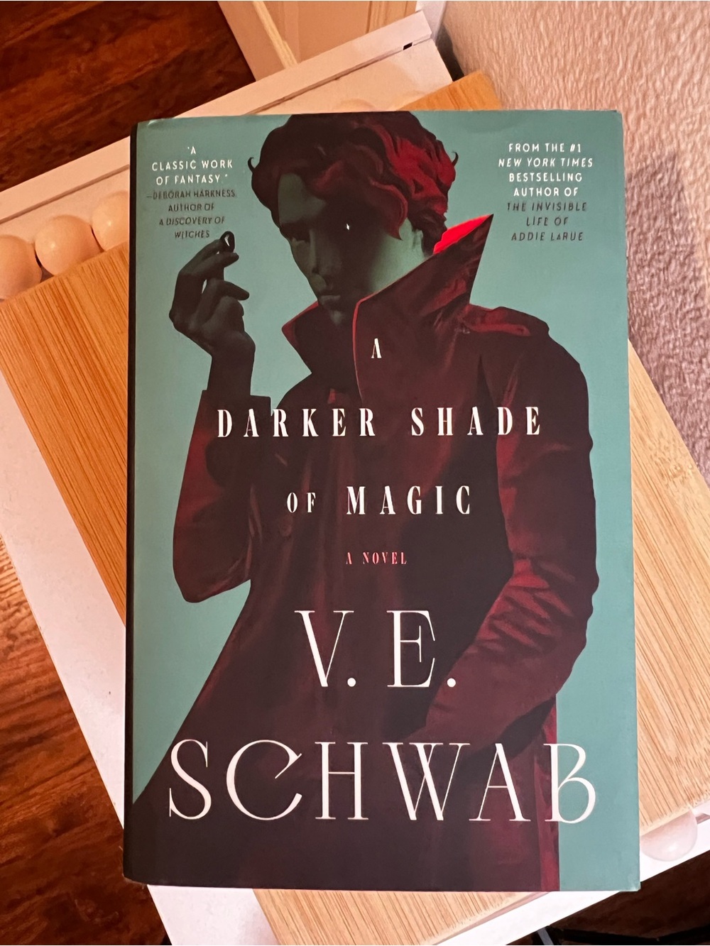 A Darker Shade of Magic - Teal & Maroon Hardcover